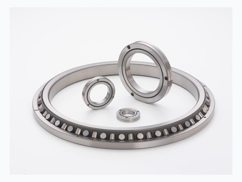 RE Series Two-Piece Inner Ring Crossed Roller Bearing by Luoyang Songju — Outer ring rotation, high-accuracy rotary table