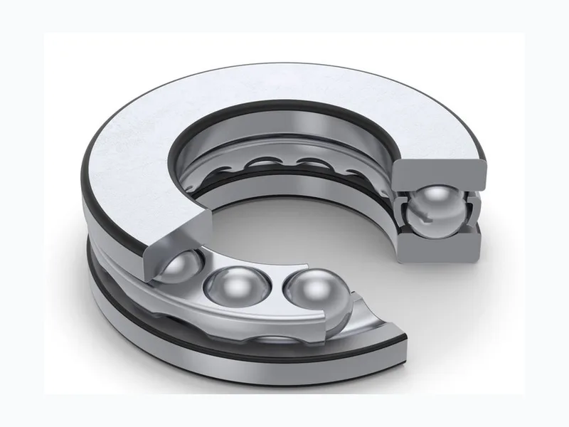 Упорные шариковые Bearing 511 Серия — Luoyang Songju precision однонаправленные упорный шарикоподшипник with separable вальцевая шайба, корпусная шайба, and шариково-сепараторная сборка