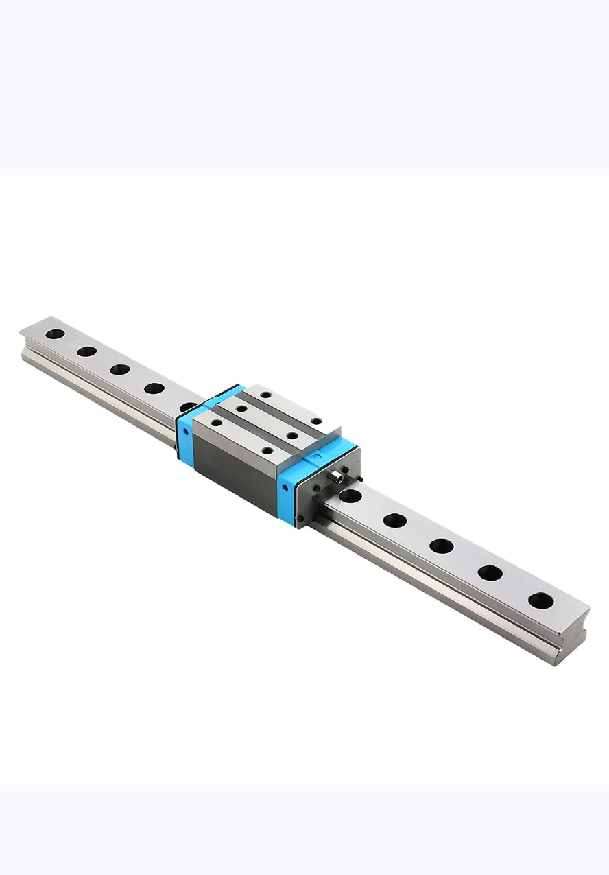 Linear guideway assembly for CNC machine tools showing precision rail and block